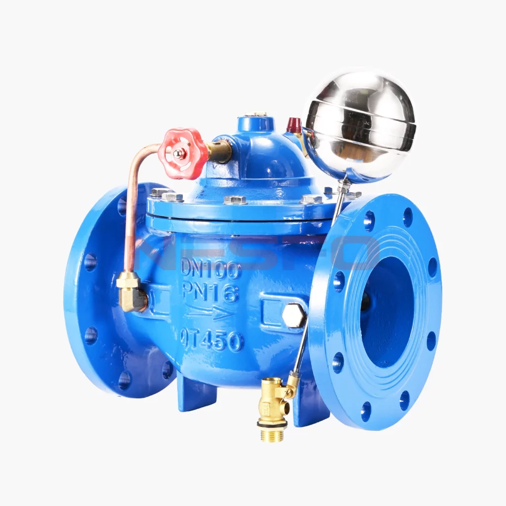 球墨铸铁遥控浮球阀 100X-16Q