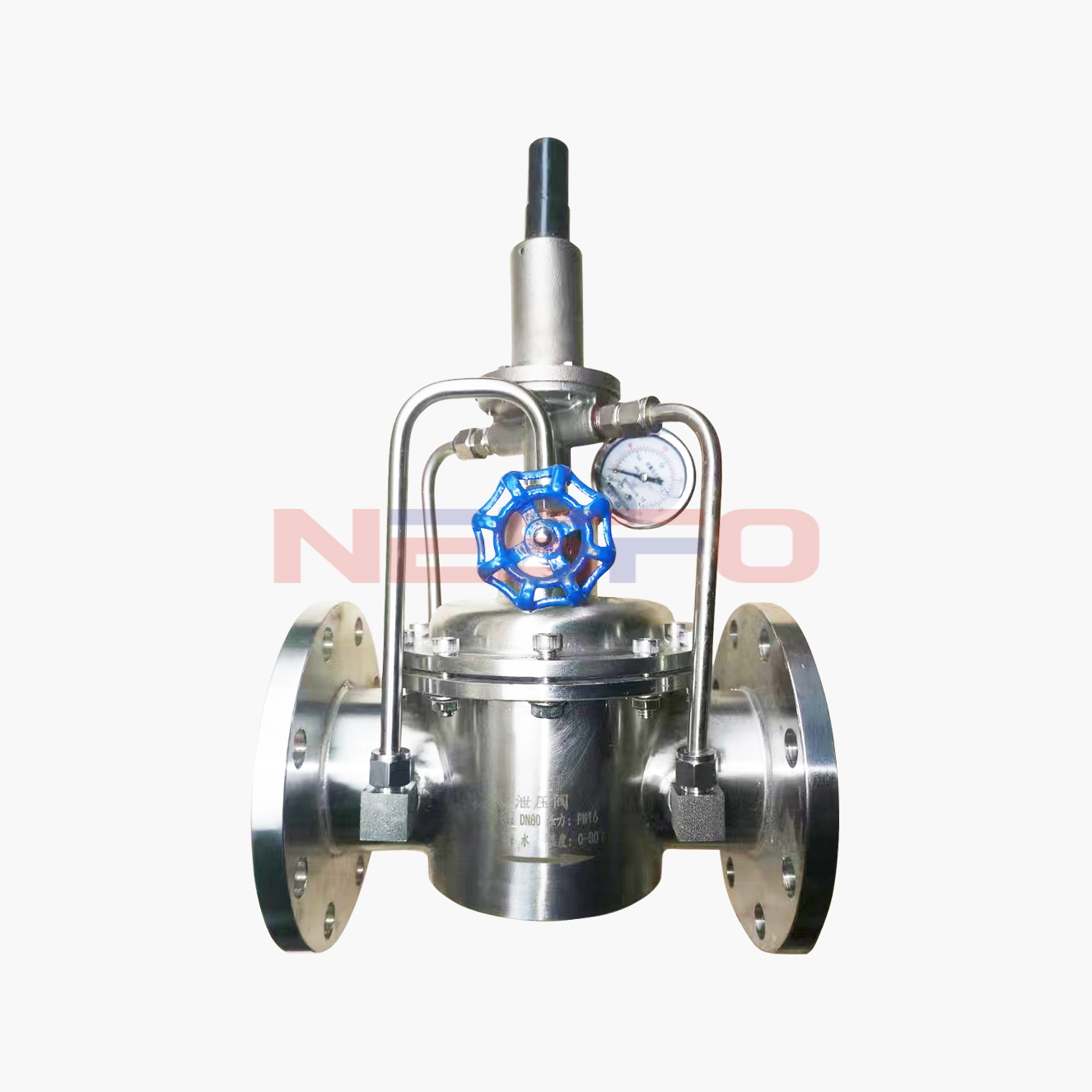 304不锈钢钢制体持压泄压阀 500X-16P（images 1）