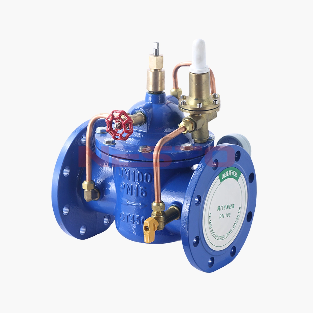 球墨铸铁流量控制阀 400X-16Q（images 1）