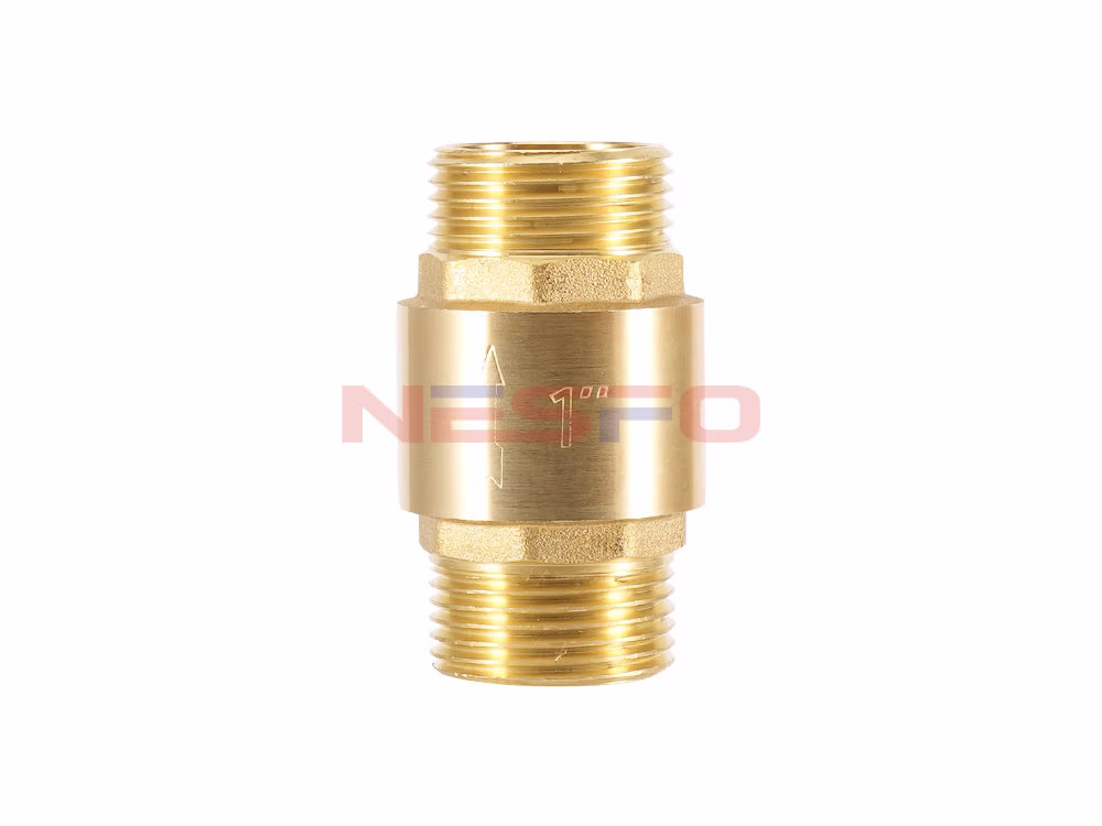 黄铜外螺纹立式止回阀 H22W-16T